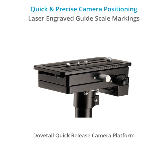 Flycam Zest Pro Video Camera Stabilizer with Power Connections | V-Mount