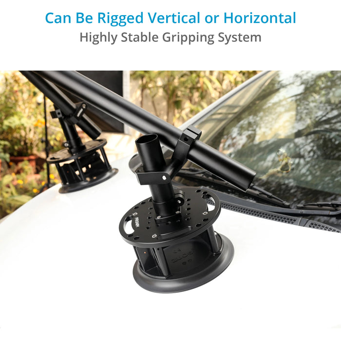 Proaim Action-King 8” Suction Mount Car Camera Rigging System | ø42mm. ø48mm.