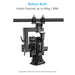 Proaim Multi Rig Pan Tilt Camera Head for Video & Film Rigging Setups | Payload: 40kg/88lb