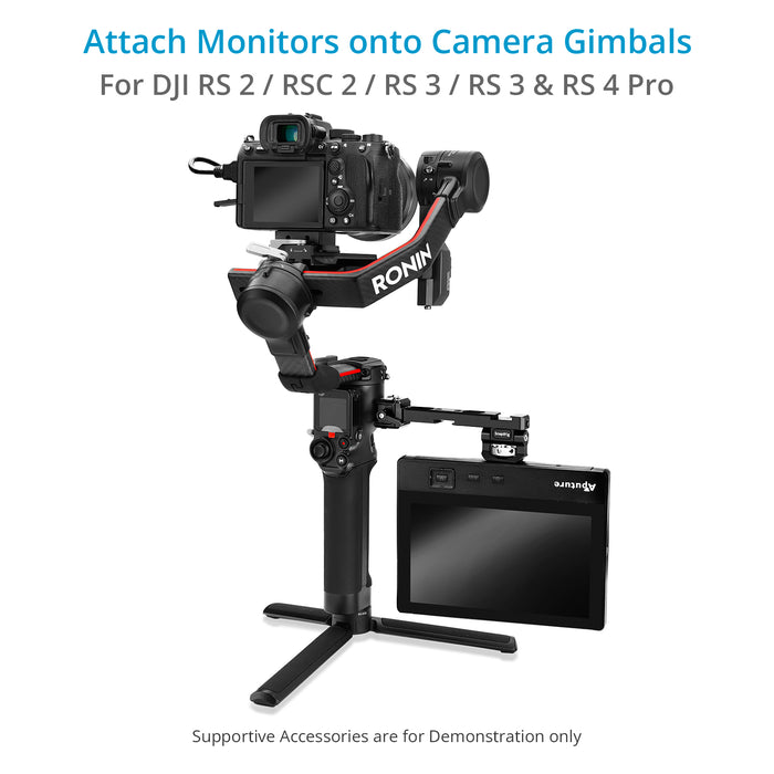 Proaim SnapRig NATO Monitor Mount for DJI RS 2 / RSC 2 / RS 3 / RS 3 & RS 4 Pro Camera Gimbals