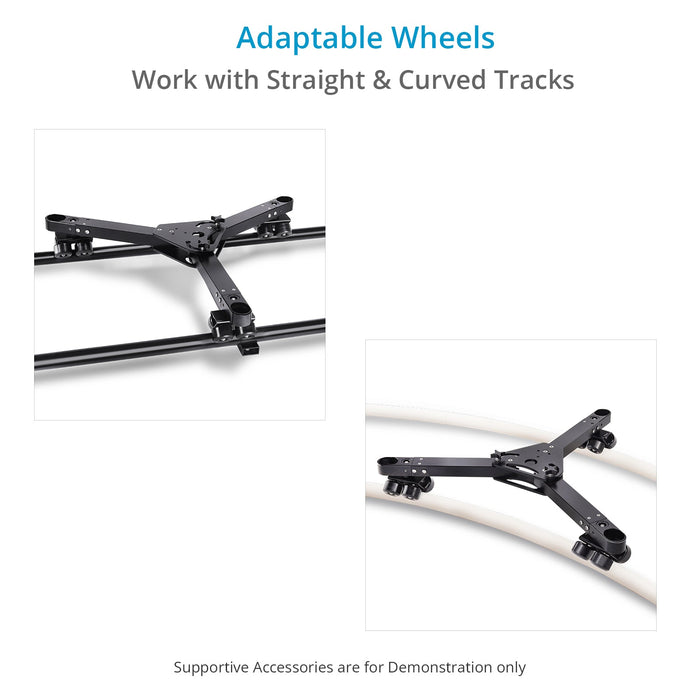 Proaim Track Wheel Set for Anchor Studio Camera Tripod Dolly