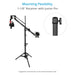 Proaim 44” Double Riser Camera Slider Stand with Junior Pin (1-1/8" Receiver)