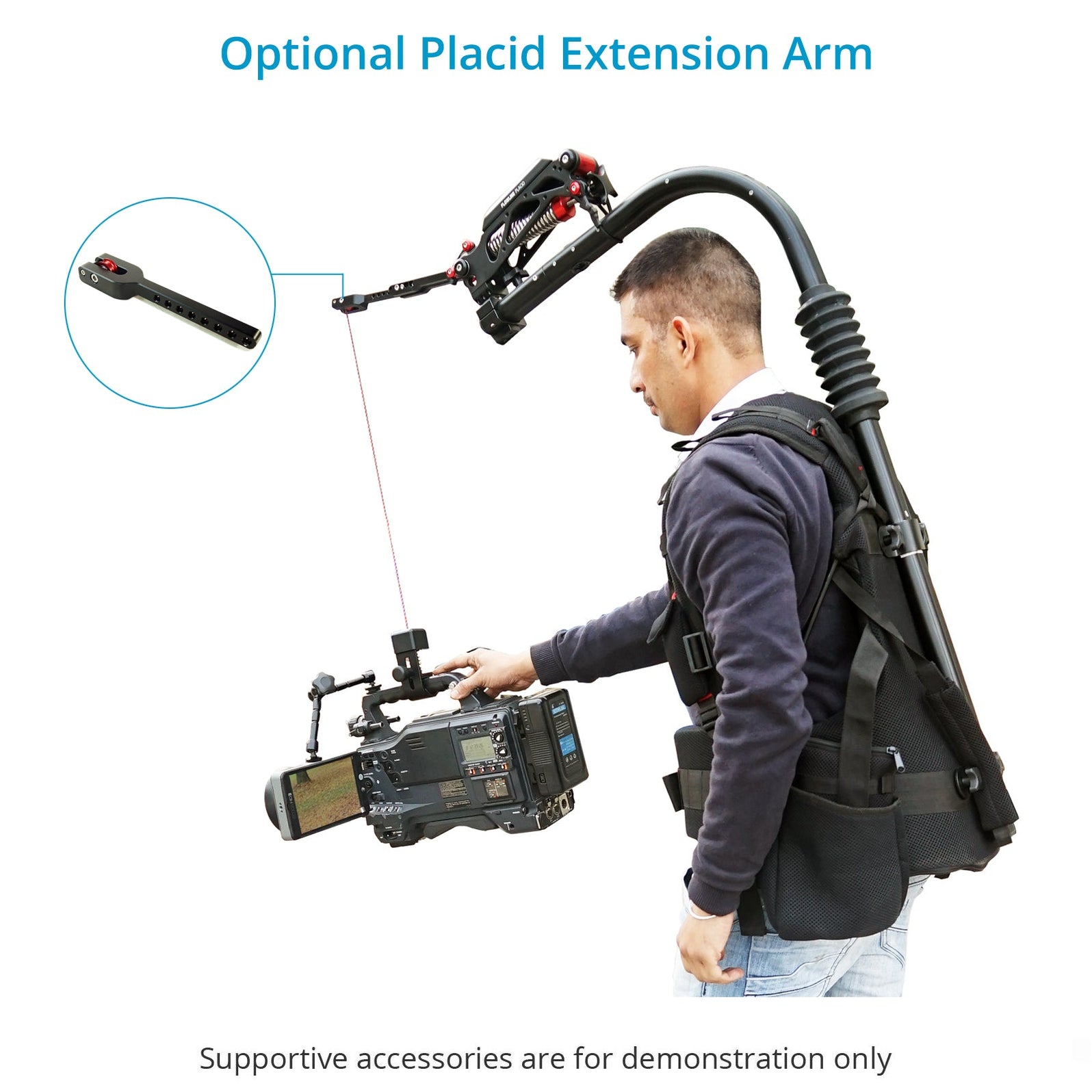 Flycam Flowline Placid Two Axis Spring Arm